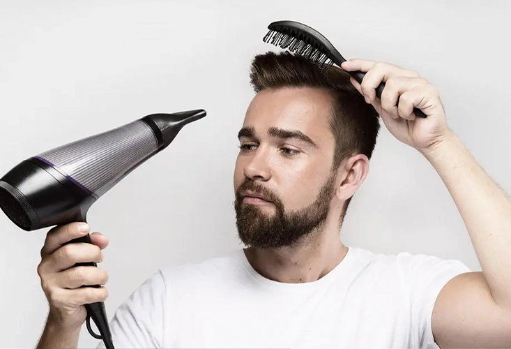 تصفيف الشعر بعد زراعة الشعر