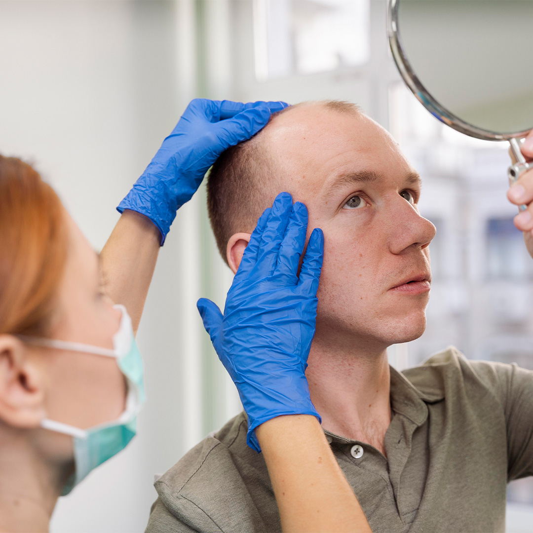 Should hair transplantation be performed before hair loss stabilises?
